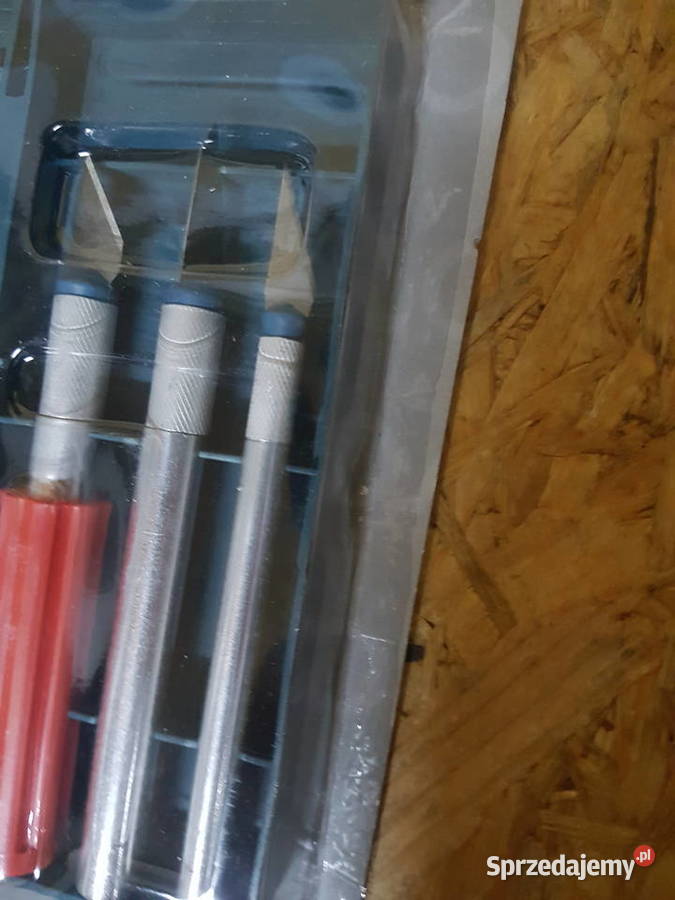 Skalpele nożyki modelarskie zestaw 13ostrzy Głogowa sprzedam