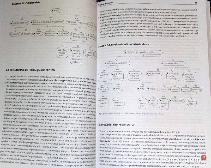 Prawo w diagramach Kodeks postępowania karnego M Rok wydania 2010 Chełm