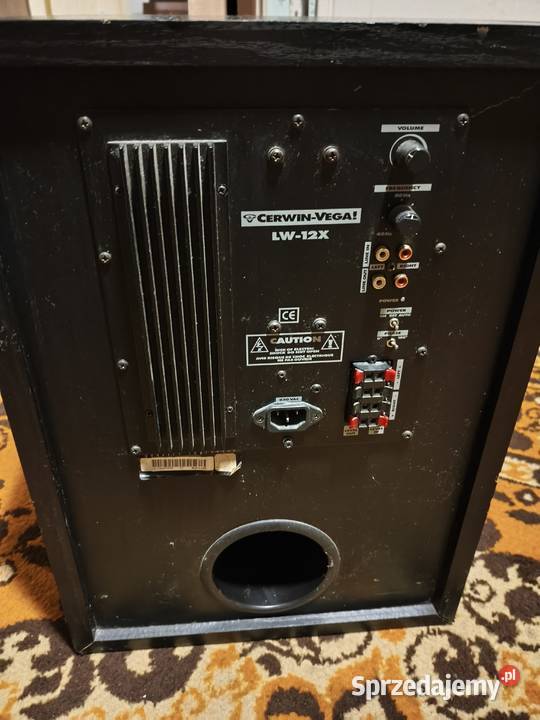 Subwoofer Cerwin Vega LW12X