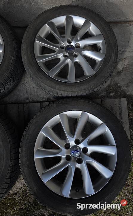 4 alufelgi VOLVO 17 5x108 opony zimowe 22550 r17 Pasłęk