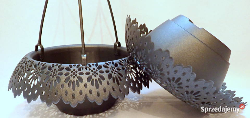 Doniczki wiszące zwisy 4 kolory fi34 29 MODENA Pozostałe Siewierz