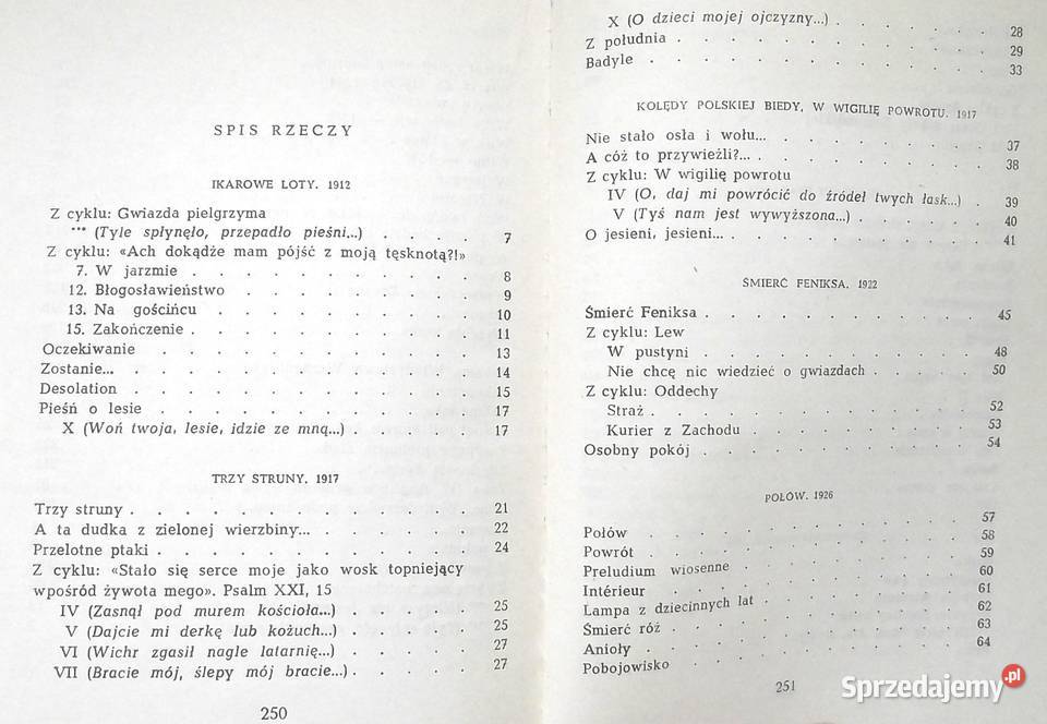 L Iłłakowiczówna Wiersze 19121959 mazowieckie Warszawa sprzedam