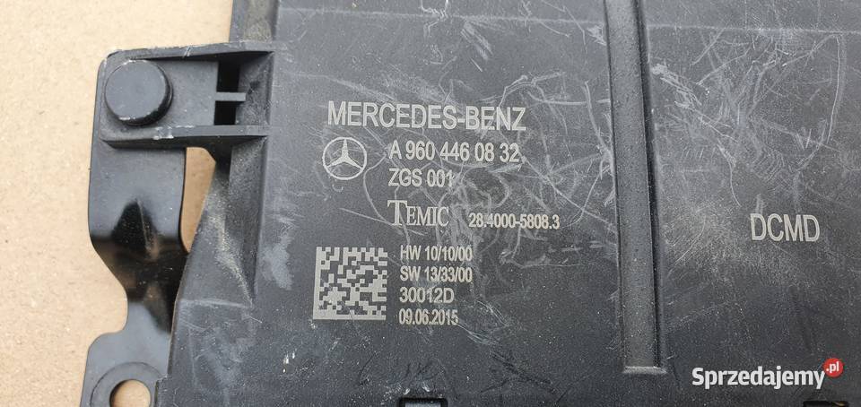 MERCEDES ACTROS MP4 MODUŁ DRZWI STEROWNIK