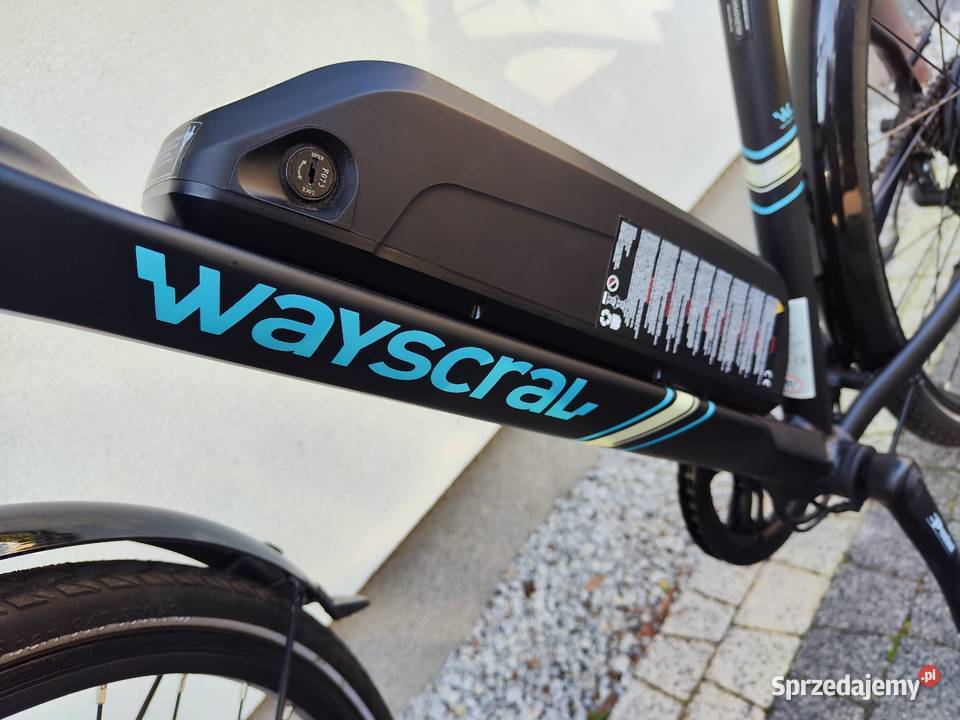 Rower elektryczny Wayscral ANYWAY E100 Bateria