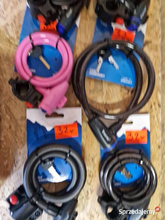 Zabezpieczenie rowerowe linka rowerowa Blokada Głogowa