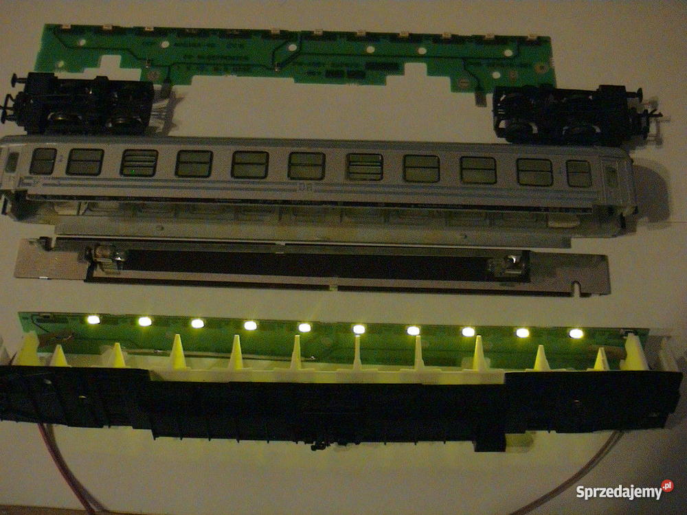 Płytki oświetlenie LED 12V wagonow H0 TT N makie Jaworzno