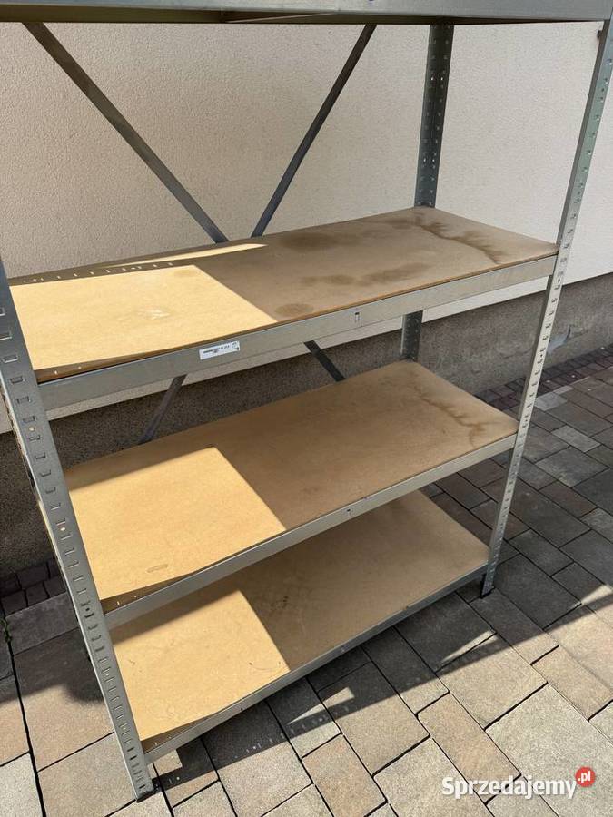 Regał metalowy 5 półek świętokrzyskie Miedziana Góra