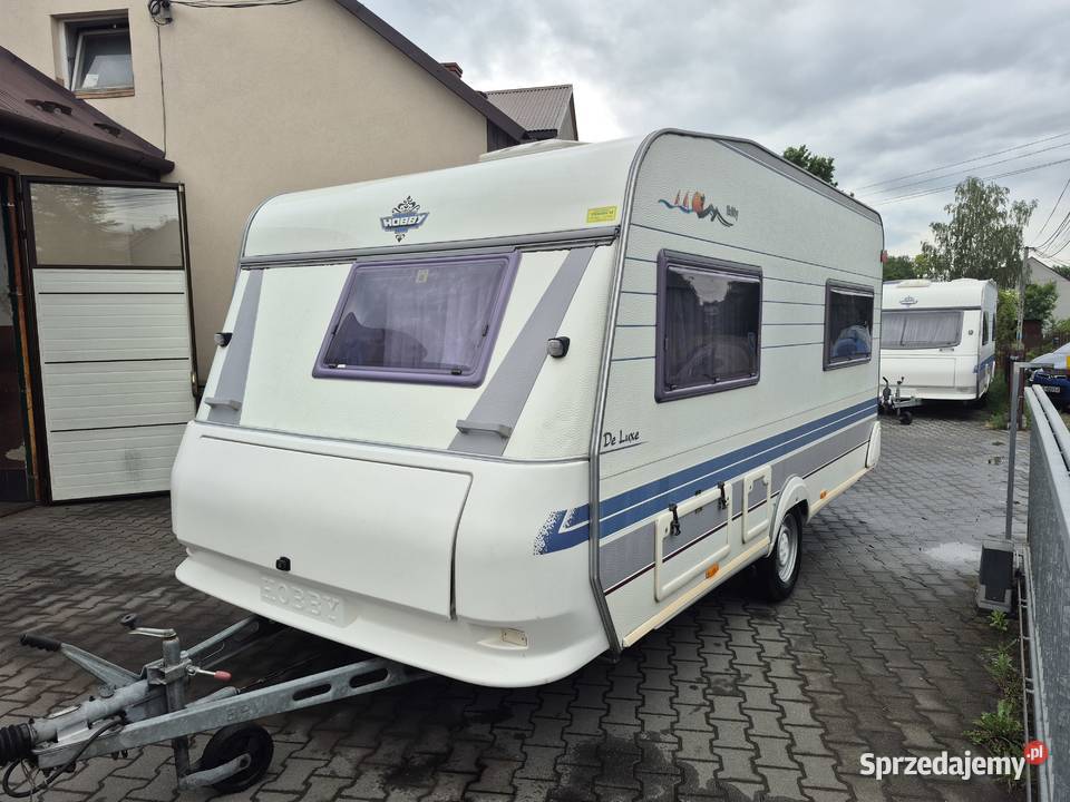 Przyczepa kempingowa Hobby De Luxe 440 Prysznic Kraków sprzedam