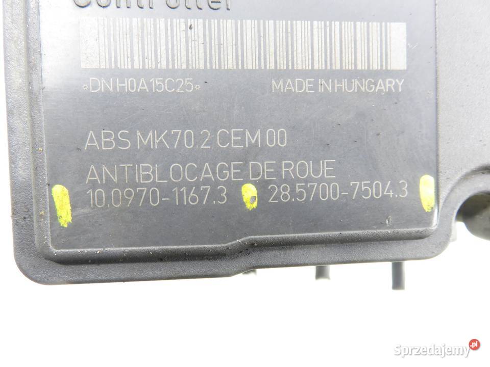 POMPA ABS CITROEN C3 II SC 10097011673 osobowe