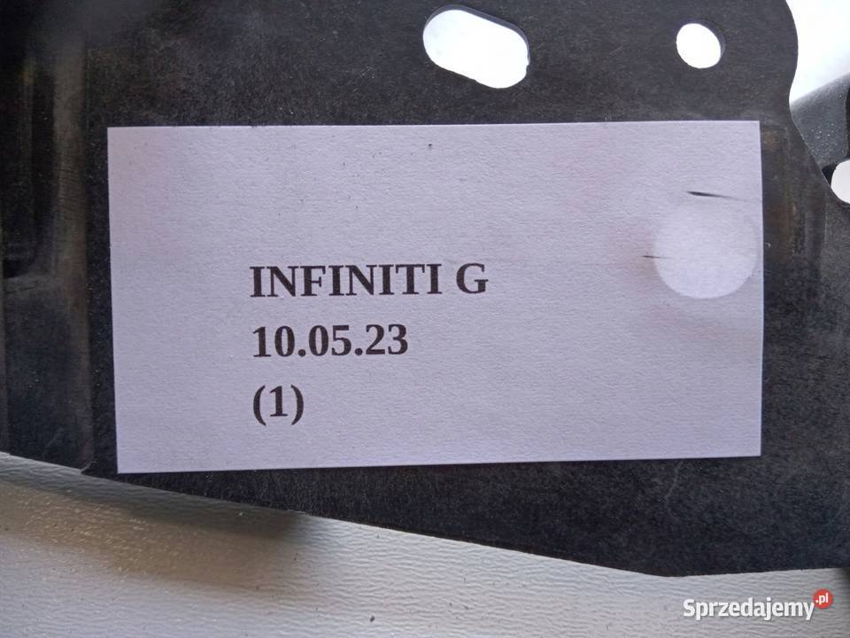 ŚLIZG WSPORNIK PASA PRZÓD LEWY INFINITI G35 G37 Nowy Tomyśl sprzedam