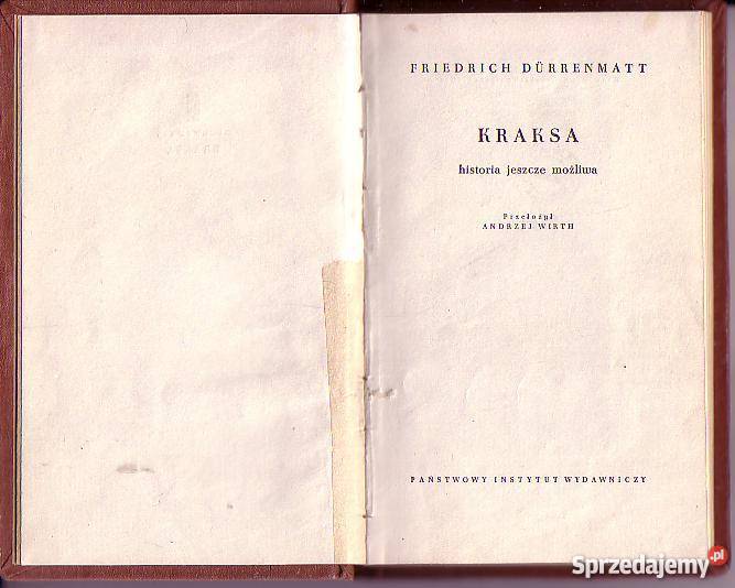 6011 KRAKSA HISTORIA JESZCZE MOŻLIWA FRIEDRICH małopolskie Czyrna