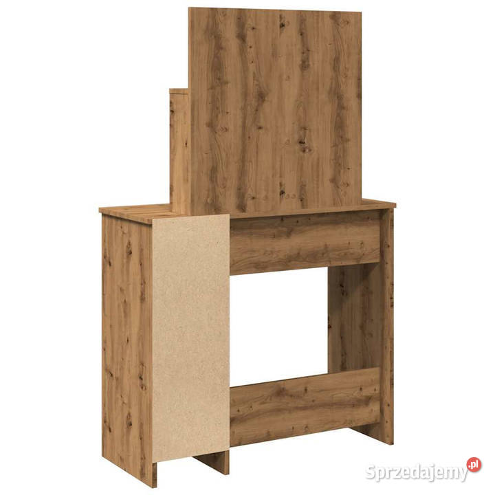 Toaletka z oświetleniem LED dąb artisan