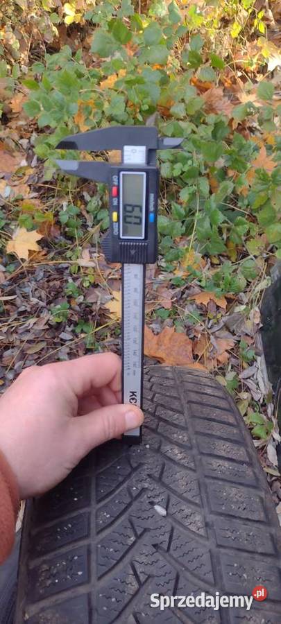 2 opony zimowe 1955015 semperit 6mm ładne tanie zima Kraków