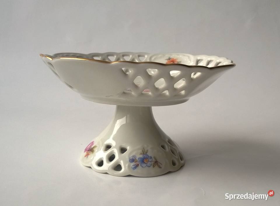 Lichte Porcelanowa Paterka na nóżce Porcelana Radom sprzedam