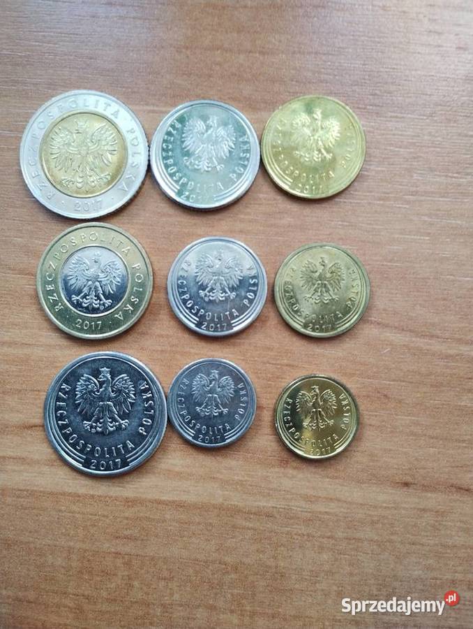 Monety z 2017 roku sprzedam