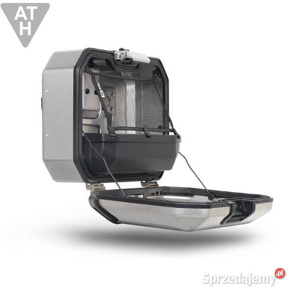 KOMPLET KUFRÓW ALUMINIOWYCH ZE STELAŻEM