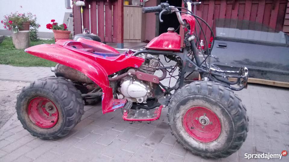 Quad 200 zongshen tanio 2km Pozostałe wielkopolskie Złotów