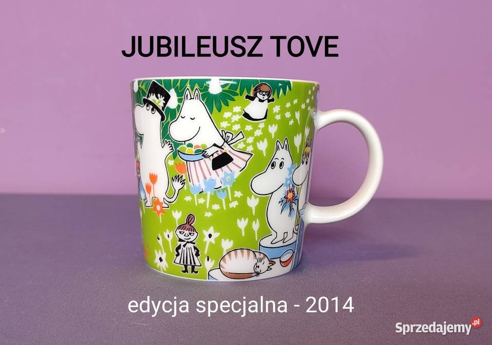 MUMINKI kubek Moomin Arabia Finland JUBILEUSZ Jasień sprzedam