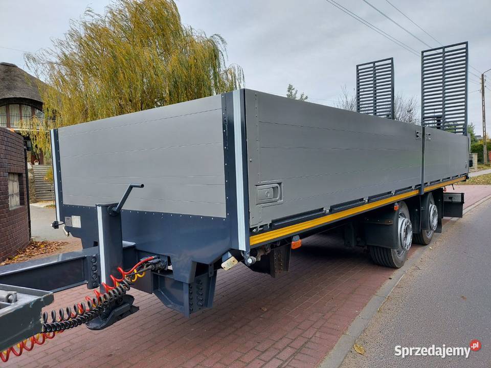 Orten przyczepa towarowa najazdy na sprężynach Komorniki