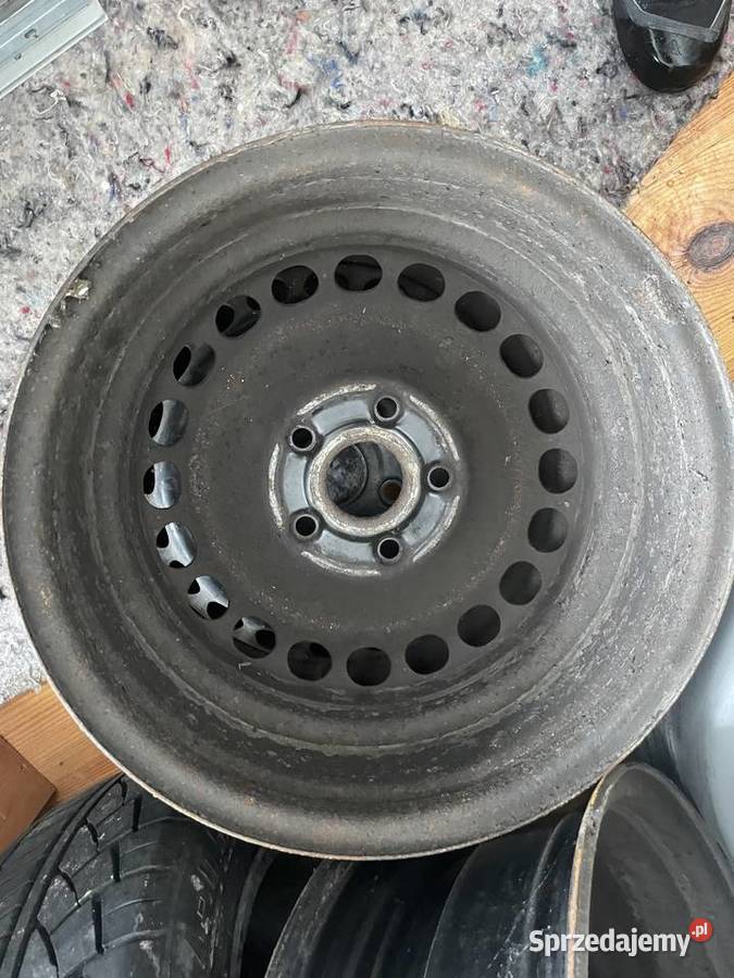 Felgi stalowe Audi C5 6jx15 Samochodowe Samochodowe Długowola Pierwsza