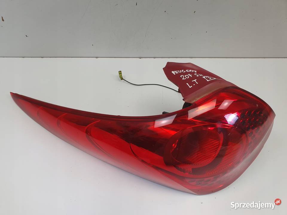 Peugeot SW 207 0712r TYLNA LAMPA LEWA lewy tył Janów