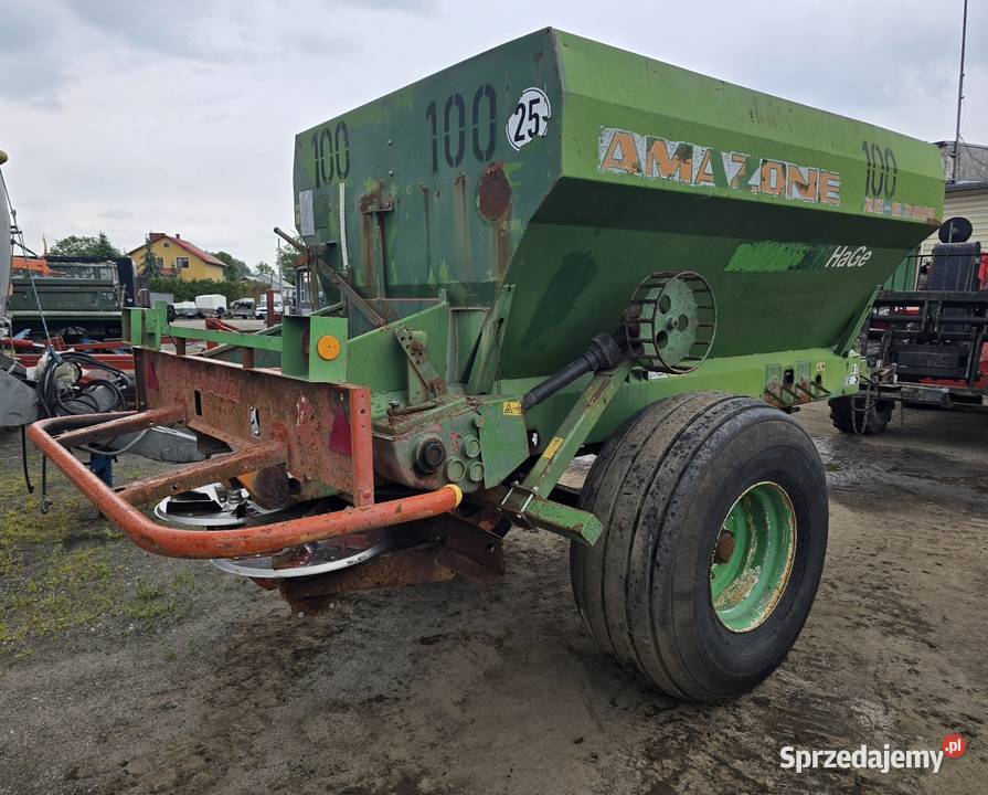 Amazone ZGB 7001 Rozsiewacz Rozrzutnik Wapna Rolnictwo Nowy Dwór Gdański