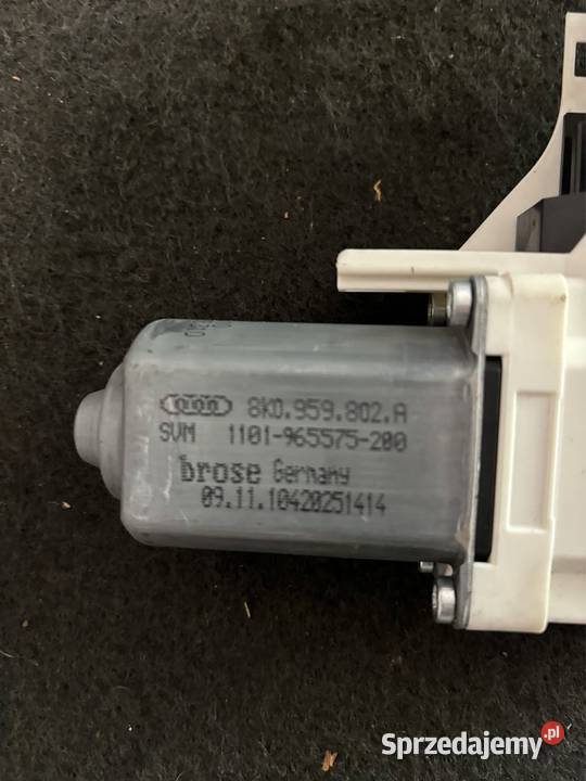 Silnik podnoszenia szyb Audi 8k0959802A osobowe Mechanizmy opuszczania szyb Tomaszów Mazowiecki sprzedam