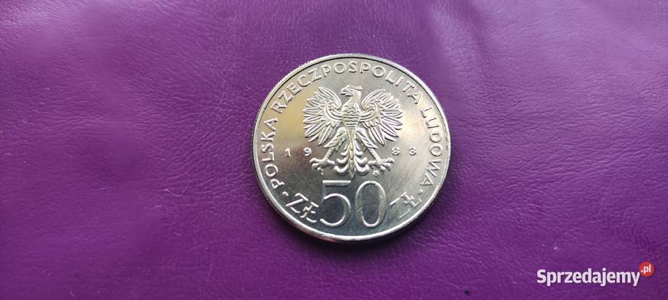 Moneta PRL 50 ZŁOTYCH 1983 JAN III SOBIESKI Pruszków