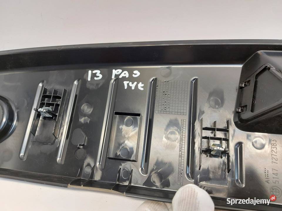 BMW i3 i01 REX Osłona pasa tył 7272383