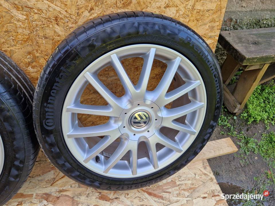 VW FELGI ALUMINIOWE ET54 7Jx17 571mm 1K0601025AN Średnica 17" Samochodowe Słowikowo