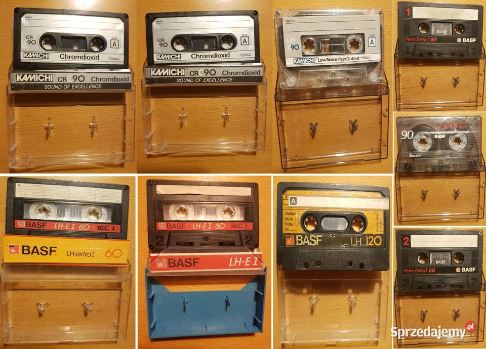 kasety kamichi crc90 lhc90 basf LHEI 60 LH 120 kaseta Kielce
