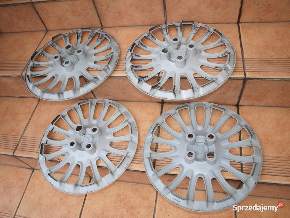 Fiat kołpaki 15 oryginalne komplet 4 sztuki Kołpaki Kalisz