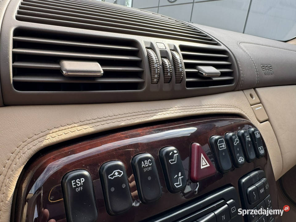 Mercedes CL 600 V12 C215 19992006 szyberdach śląskie Chełm Śląski