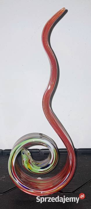 Świder ręcznie dmuchany Murano Porcelana i szkło Olsztyn sprzedam