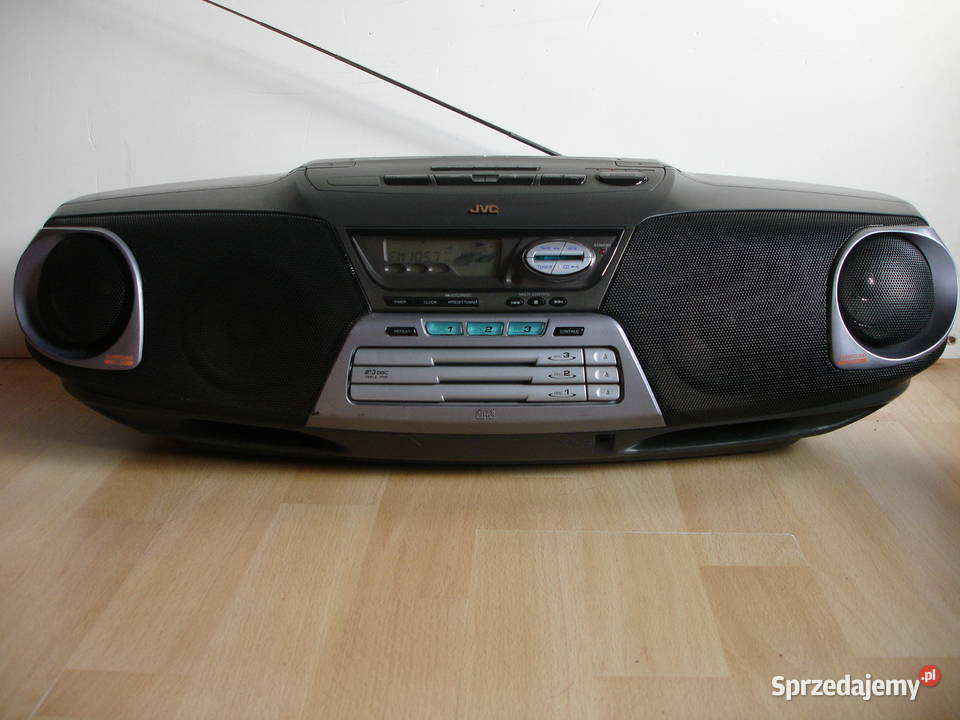 Radiomagnetofon JVC RCXC3BK Zielona Góra