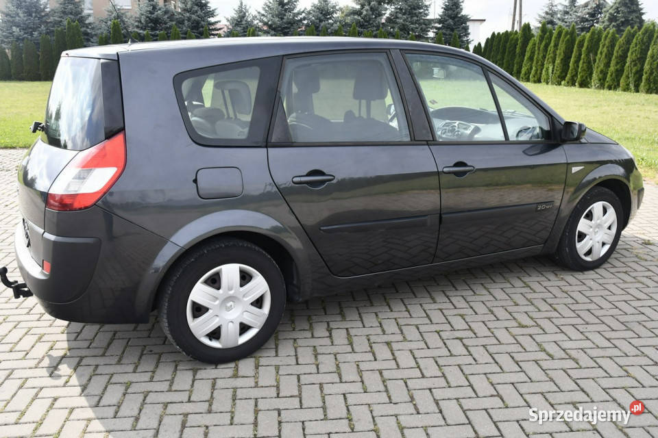 Renault Grand Scenic 20 benzyna 7 czujnik zmierzchu łódzkie Kutno sprzedam