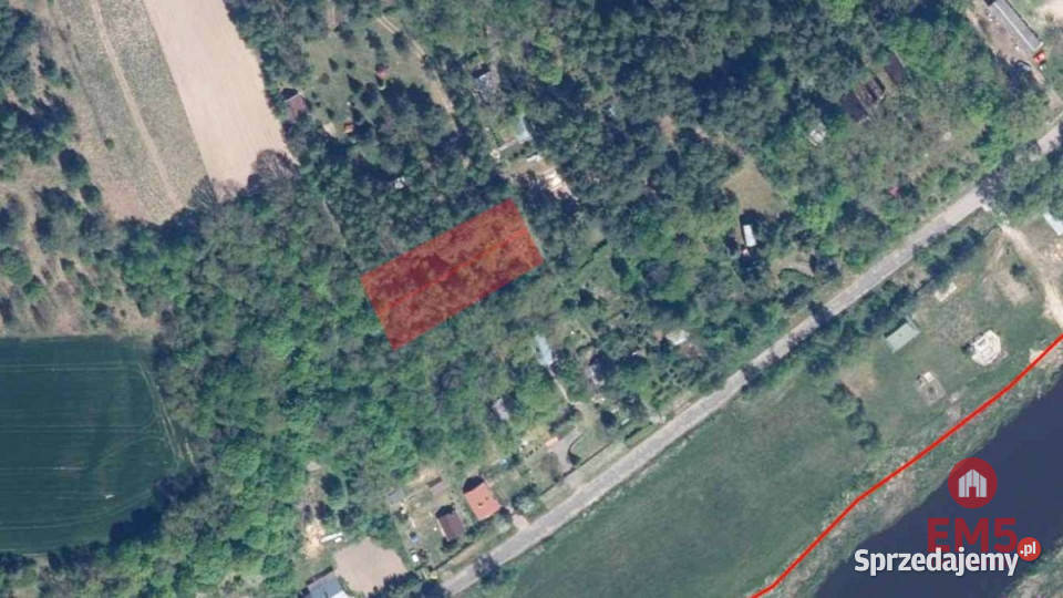 Działka Krzewo 1400m2