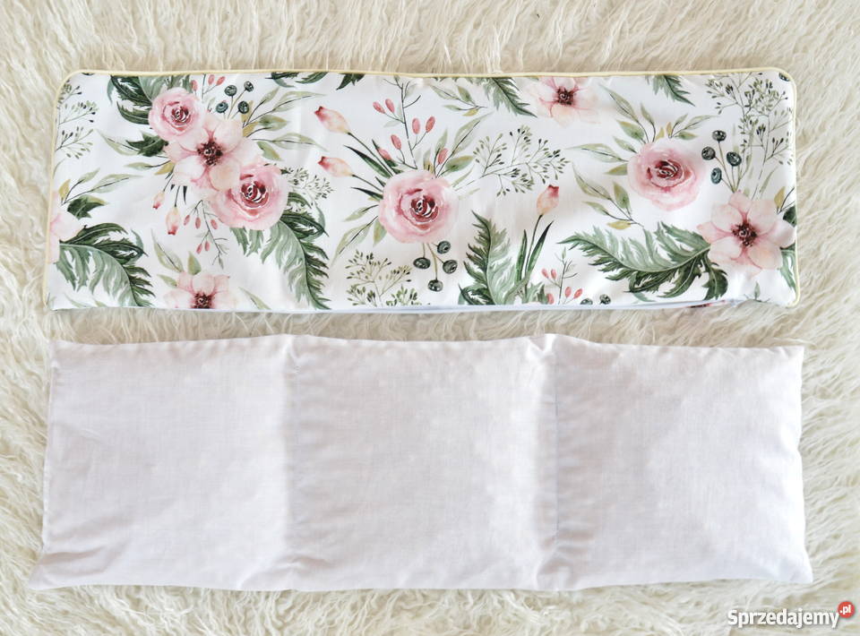 Duży suchy naturalny termofor z pestkami wiśni Kliny