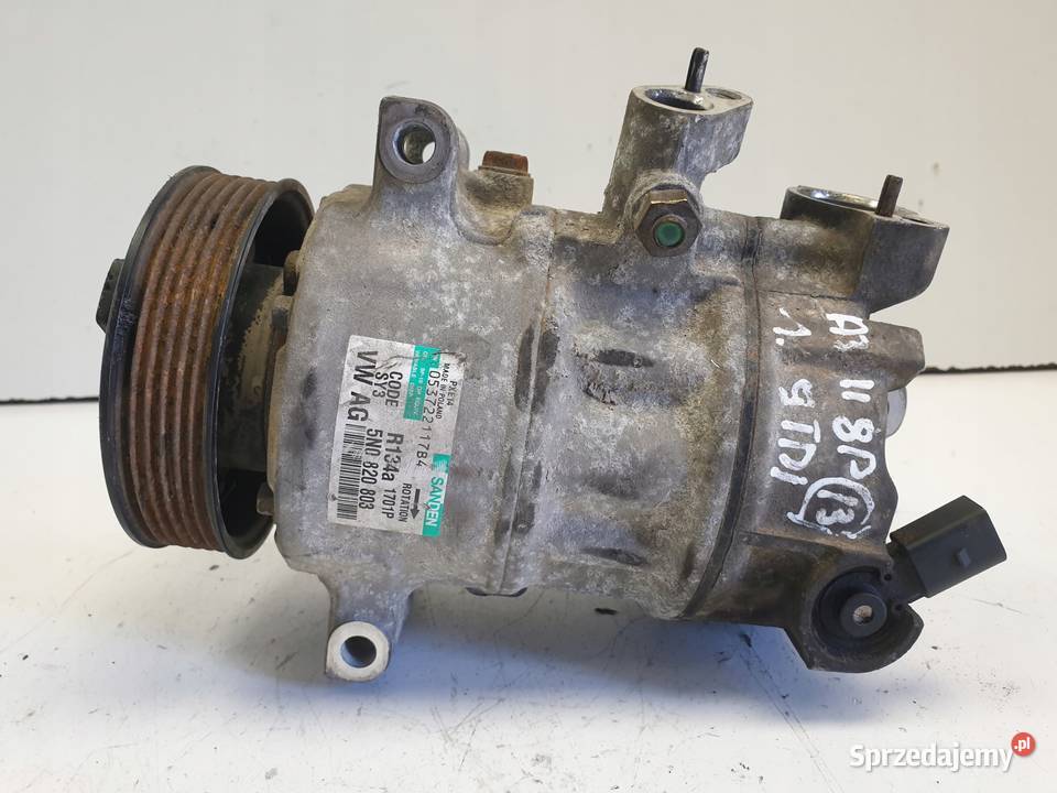 Audi A3 II 8P 19 TDI SPRĘŻARKA KLIMATYZACJI lubelskie Janów