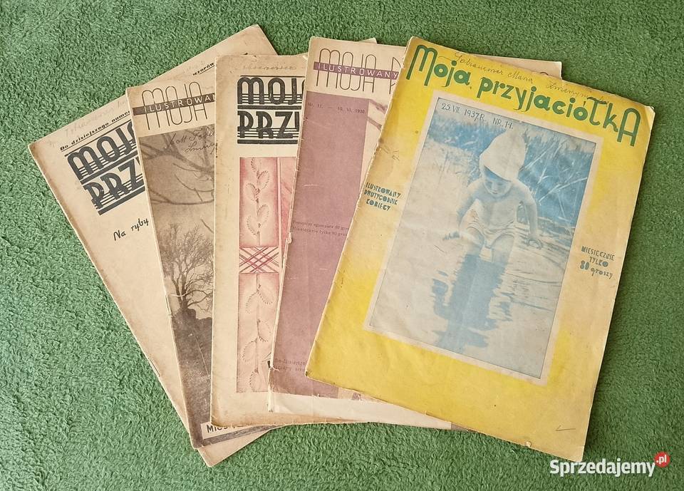 Moja Przyjaciółka 5 numerów z lat 30 Pozostałe Katowice