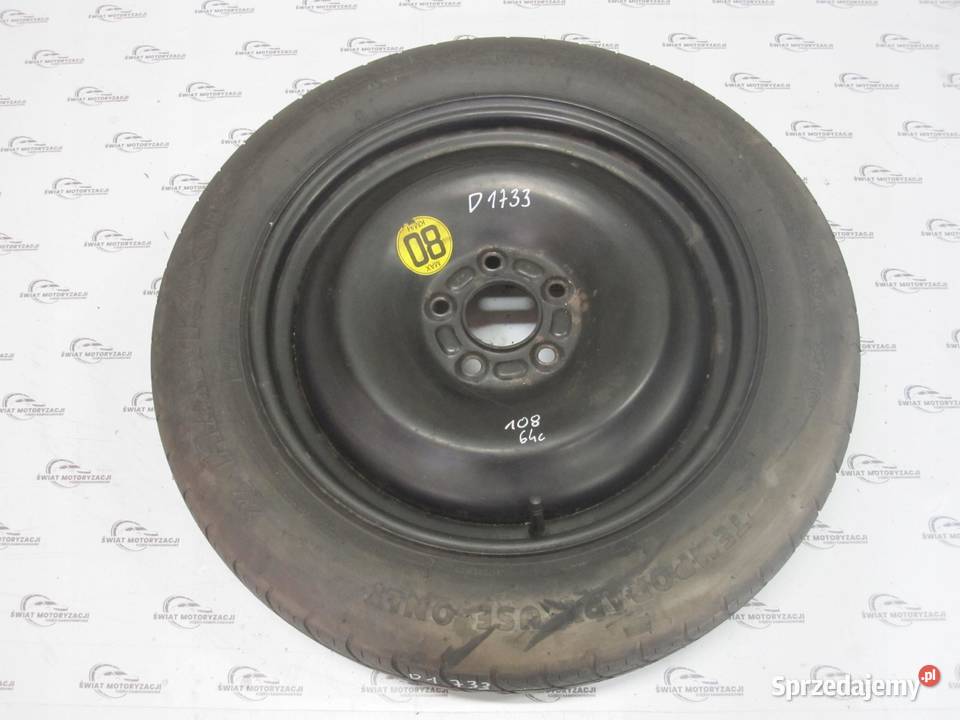 FORD VOLVO koło dojazdowe 1258516 99M 5x108 Koła dojazdowe