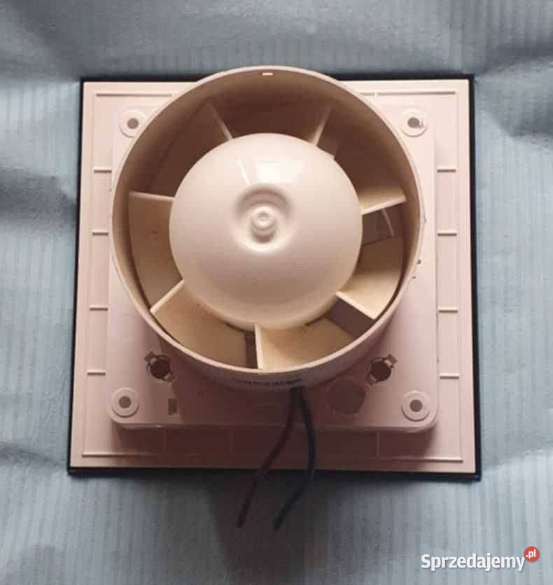 Wentylator łazienkowy kanałowy czarna szyba Kraków