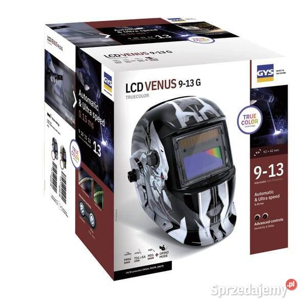 Przyłbica spawalnicza LCD Venus 913 G Iron True Kamionna