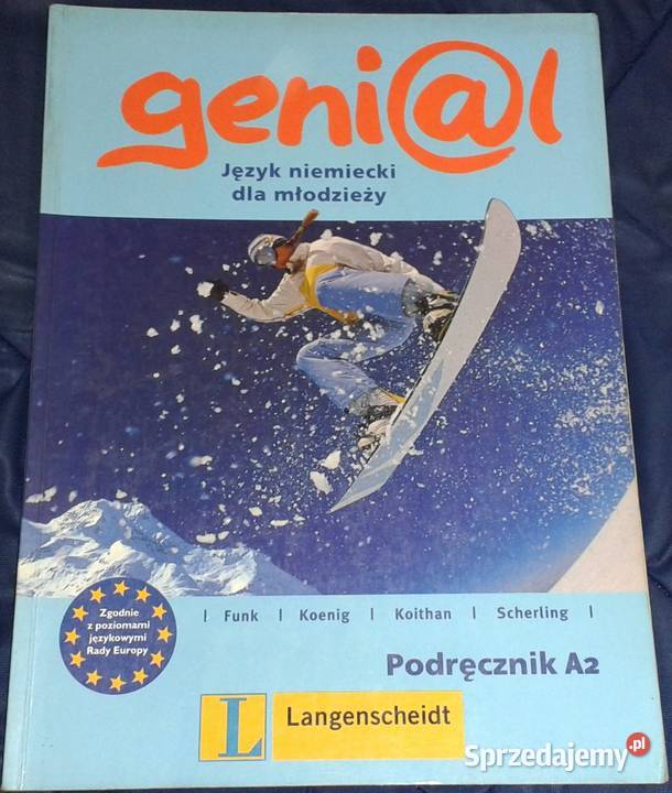 Genial A2 Podręcznik Język niemiecki młodzierzy Chełm sprzedam