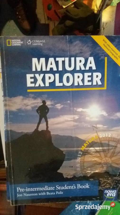 Matura Explorer preintermediate student book mazowieckie Warszawa