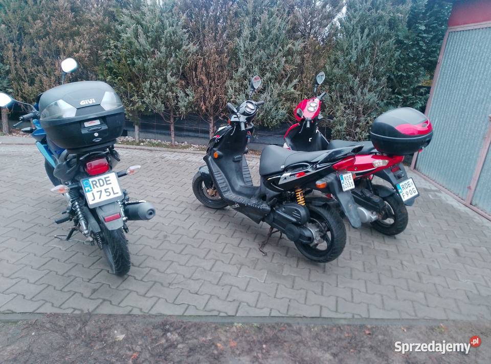 Zamienię trzy motory podkarpackie