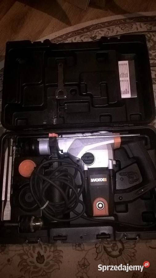 Mocna młoto wiertarka Worx 1250W nowa Elektryczne Mińsk Mazowiecki
