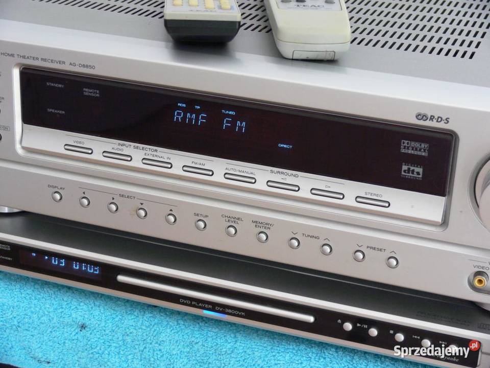 Amplituner i CD TEAC piloty mocny WYSYŁKA Amplitunery podkarpackie Jasło