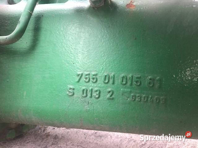 John Deere 7430 7530 most przedni zwolnica