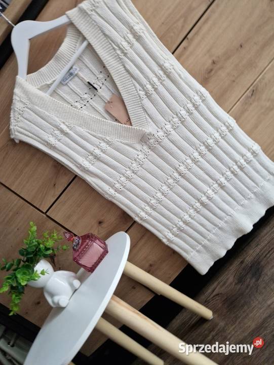 Bezrękawnik Kamizelka Sweter Swetry i golfy Katowice